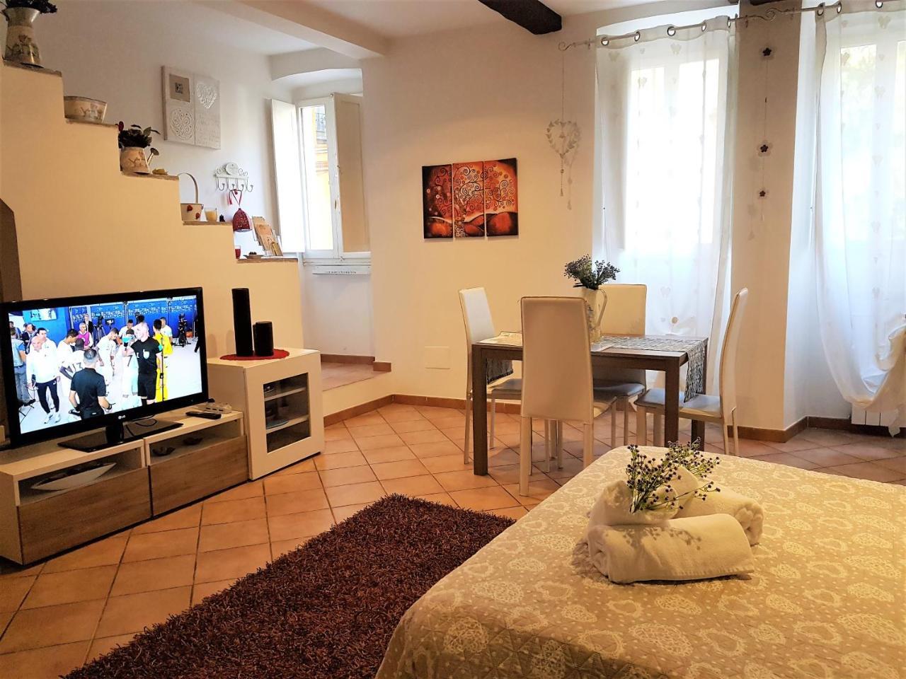 Ferienwohnung Il Salotto Di Via Giulia Rom Exterior foto